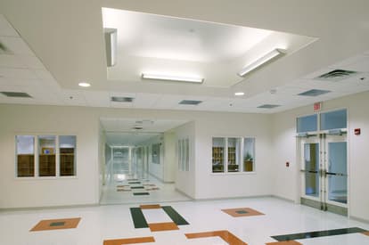 Newark Charter School Hallway