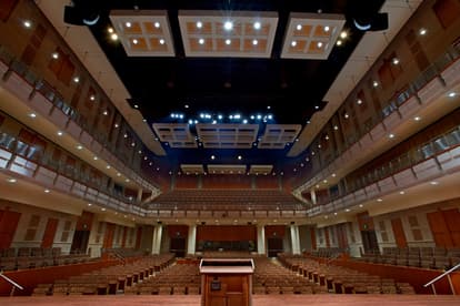 Messiah University Performing Arts Center Interior