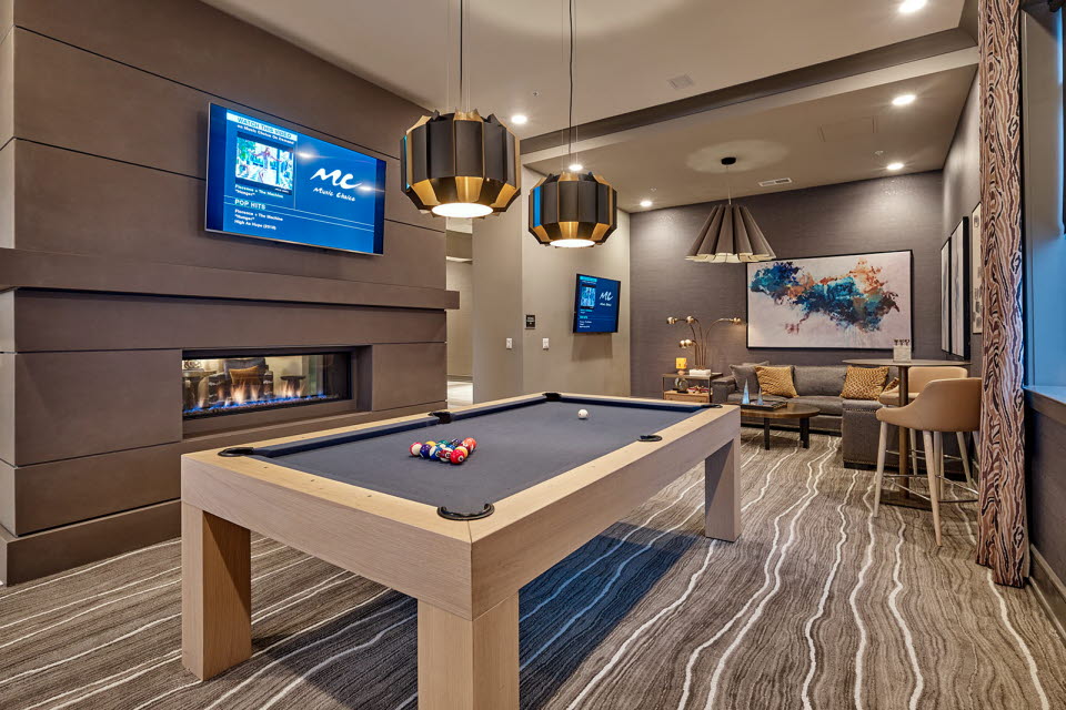 Madison Ellis Preserve Billiards Room