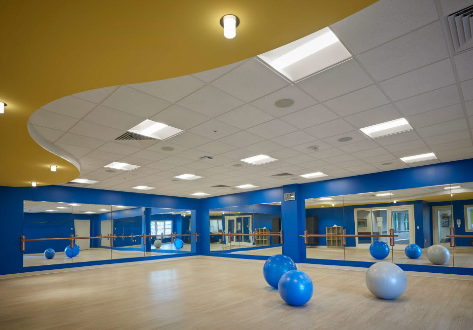Landis Homes Learning & Wellness Center Exercise Room
