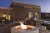 TownePlace Suites Harrisburg West Exterior Firepit and Patio Area