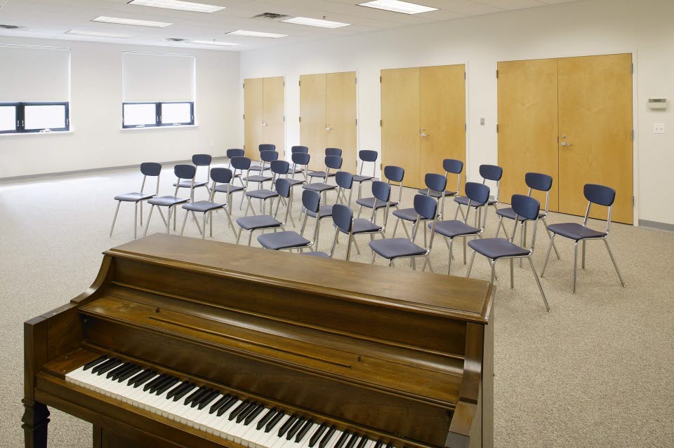 Newark Charter School Music Room