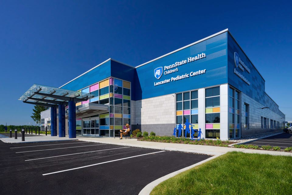 Penn State Health Pediatric Center Front Exterior