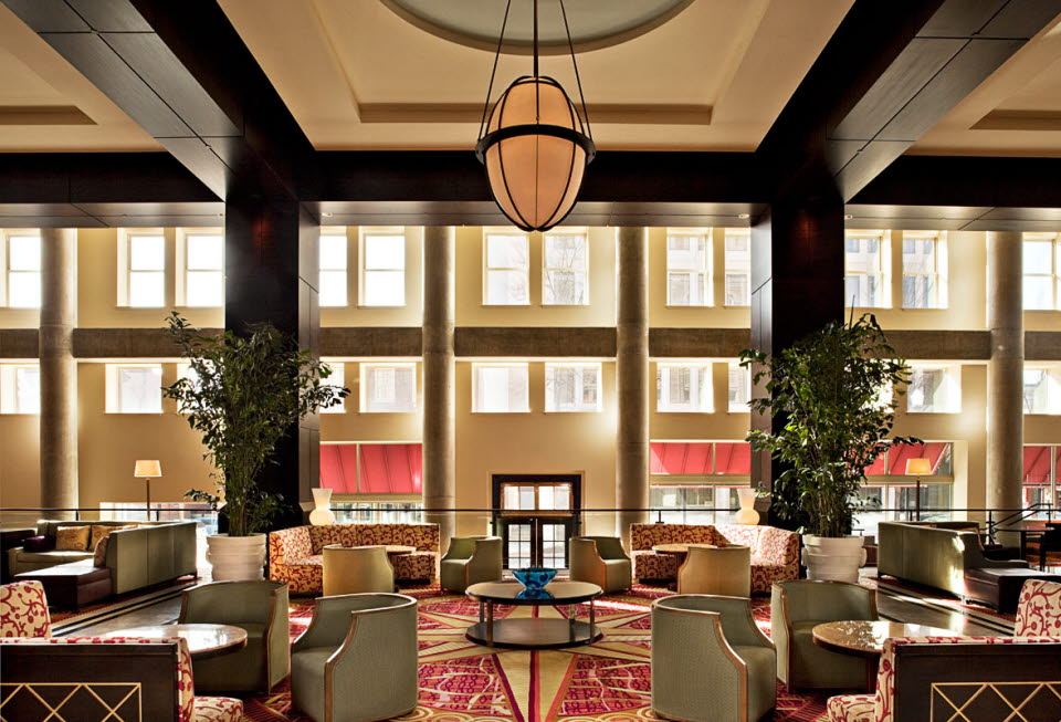 Marriott at Penn Square and Lancaster County Convention Center Internal Lobby