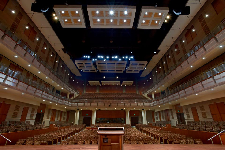 Messiah University Performing Arts Center Interior